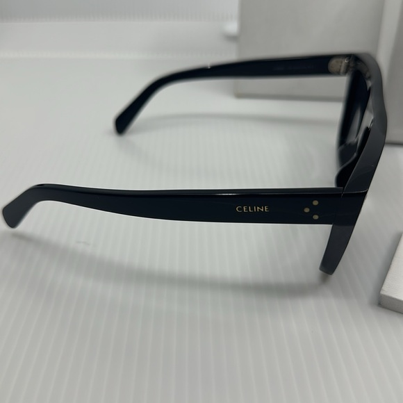 Celine Paris 3 dots CL402561 58 13 140 black sunglasses with box case dustcloth - Picture 4 of 13